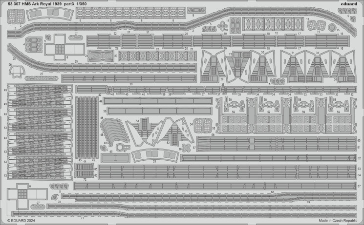 53307 HMS Ark Royal 1939 частина 3 1/350