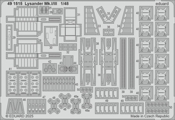 491515 Lysander Mk.I/III 1/48