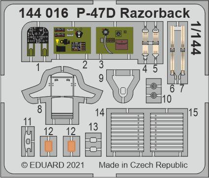 144016  P-47D Razorback 1/144