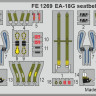 FE1269 EA-18G прив'язні ремені STEEL 1/48