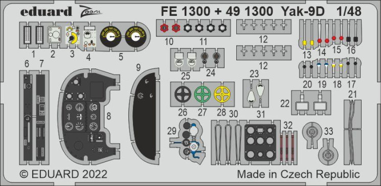 FE1300 Як-9Д 1/48