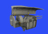 648533 P-38F/G nose gun bay 1/48