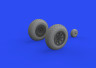 632160 P-40E wheels 1/32