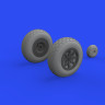 632160 P-40E wheels 1/32