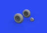 632160 P-40E wheels 1/32