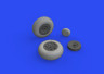 632160 P-40E wheels 1/32