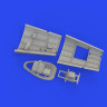 672318 Bf 109F радіовідсік PRINT 1/72
