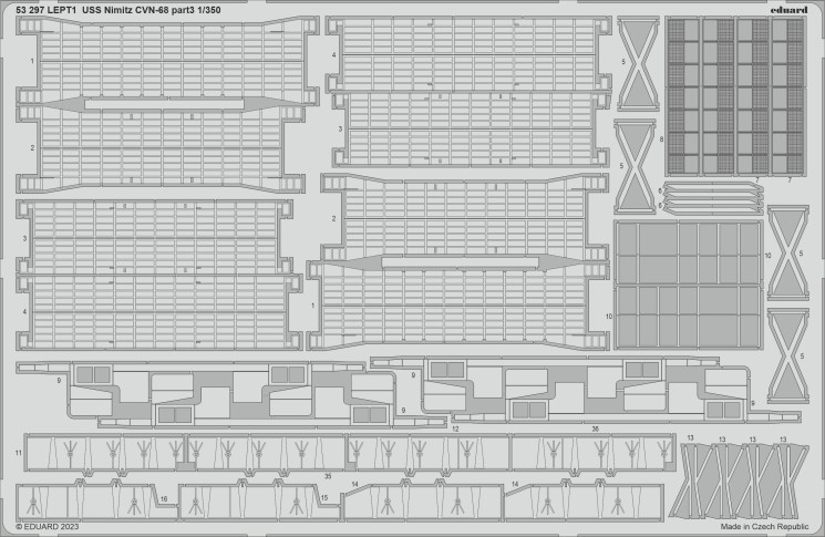 53297 USS Nimitz CVN-68 частина 3 1/350