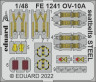 FE1241  OV-10A привязные ремни STEEL 1/48
