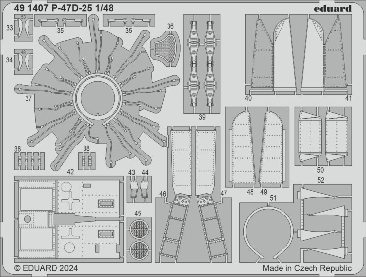 491407 P-47D-25 1/48