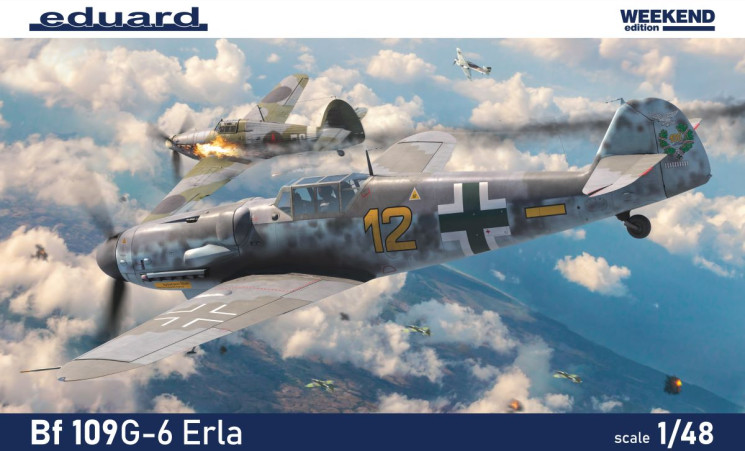 84201 Bf 109G-6 Erla 1/48