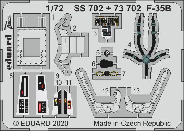 73702  F-35B 1/72