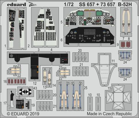 SS657 B-52H 1/72