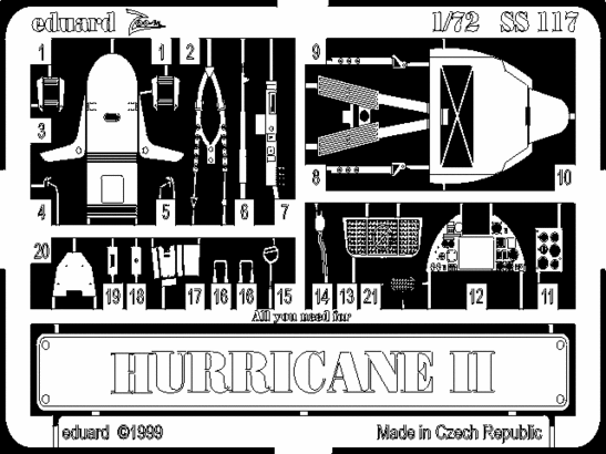 SS117 Hurricane Mk. II 1/72