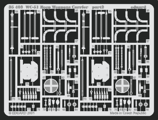 35403 WC-51 Beep Weapons Carrier 1/35