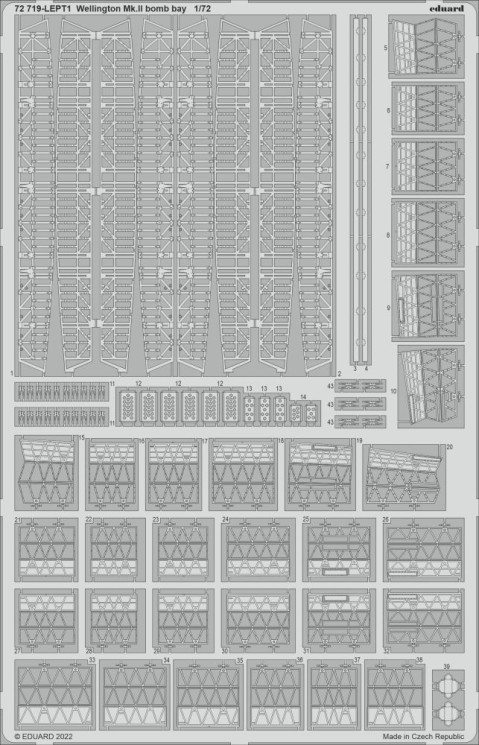 72719  Wellington Mk.II бомболюк 1/72