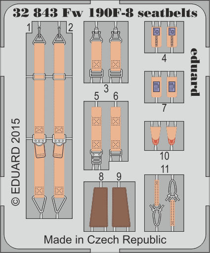 32483 Spitfire Mk.I закрилки 1/32