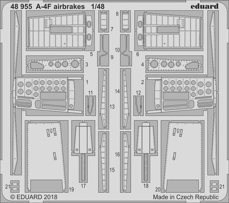 48955 A-4F воздушные тормоза 1/48