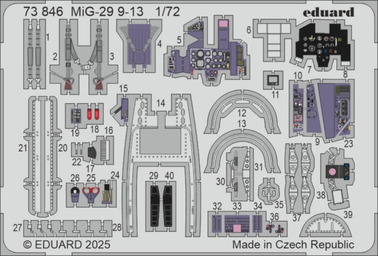73846 MiГ-29 9-13 1/72