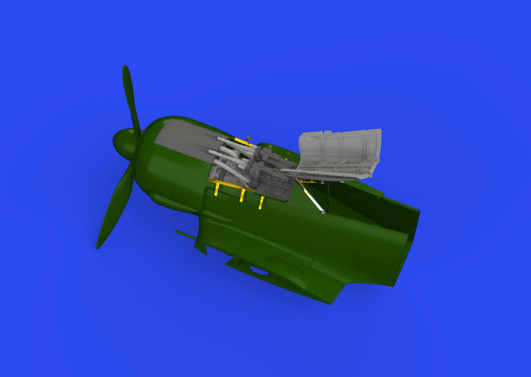 648649 Fw 190F-8 фюзеляжныеe пулемёты 1/48