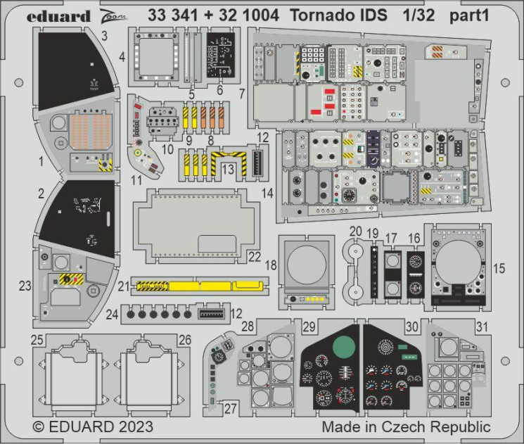 321004 Tornado IDS Інтерєр 1/32