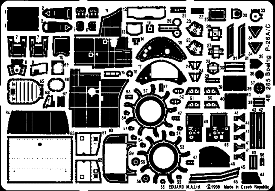 48265 P-26A/ C Peashooter 1/48
