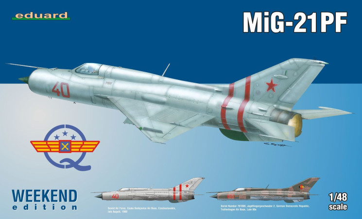 84127 Міг-21ПФ 1/48