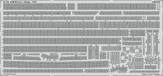 53242 DKM Blucher поручни 1/350