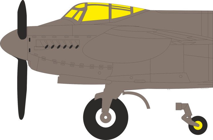 CX702 Маски Mosquito B.35 1/72