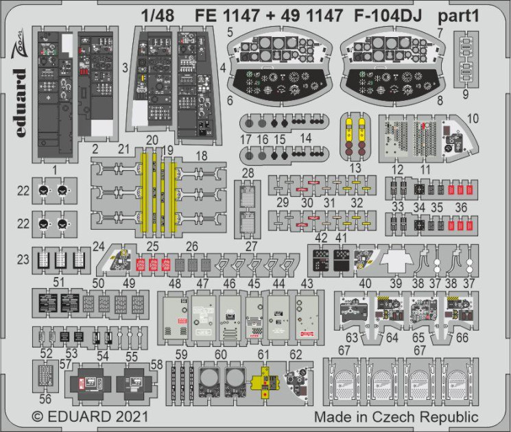 491147  F-104DJ 1/48