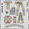 FE1247  F-104S привязные ремни STEEL 1/48