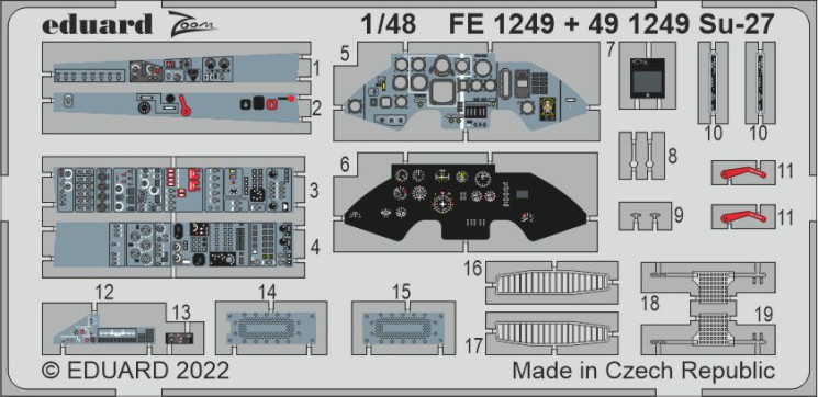 FE1249  Су-27 1/48