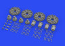648631 B-17F engines 1/48