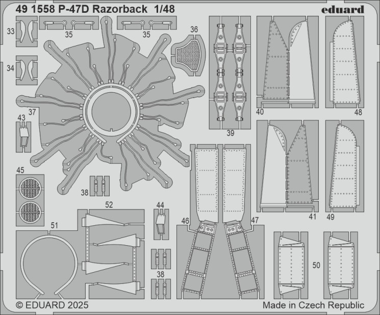491558 P-47D Razorback 1/48