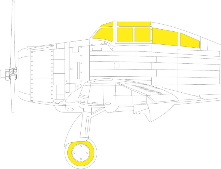 EX832 Маски на P-35 TFace 1/48