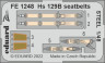 FE1248  Hs 129B привязные ремни STEEL 1/48