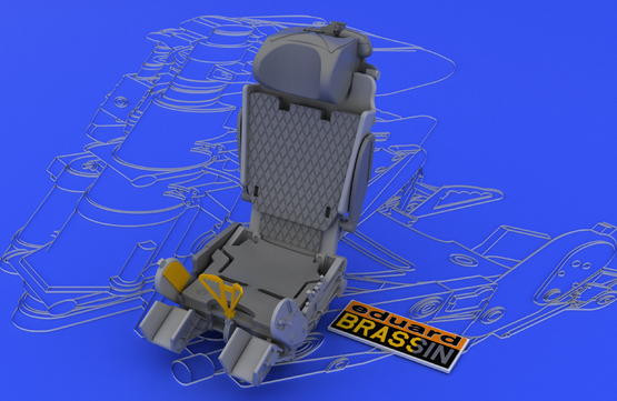 648030 МиГ-21 кресло поздний вариант 1/48