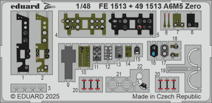 FE1513 A6M5 Zero 1/48