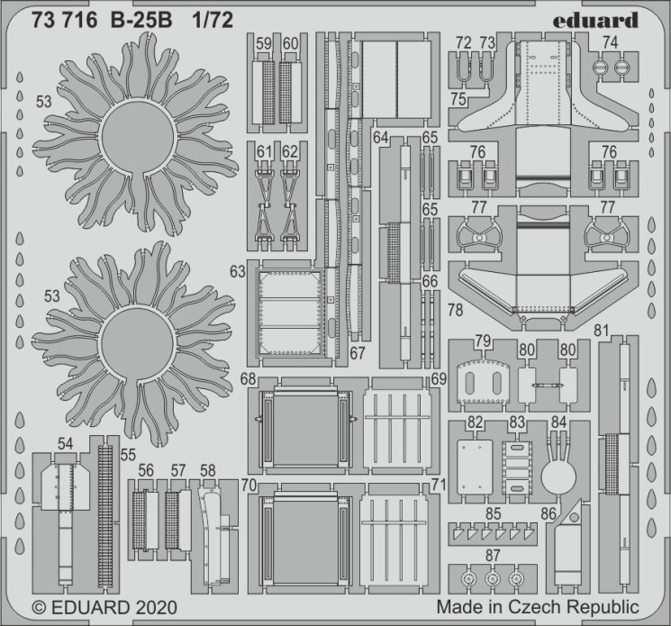 73716  B-25B 1/72