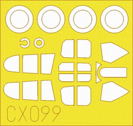 CX099 P-40E Mk. I 1/72