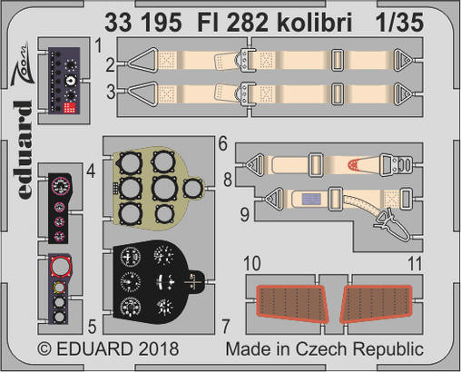 33195 Fl 282 Kolibri 1/35
