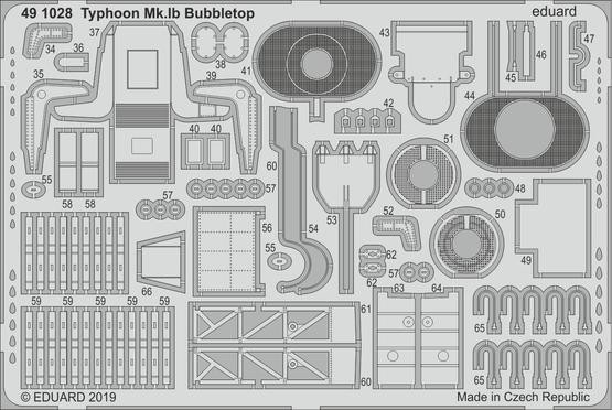 491028 Typhoon Mk. Ib Bubbletop 1/48