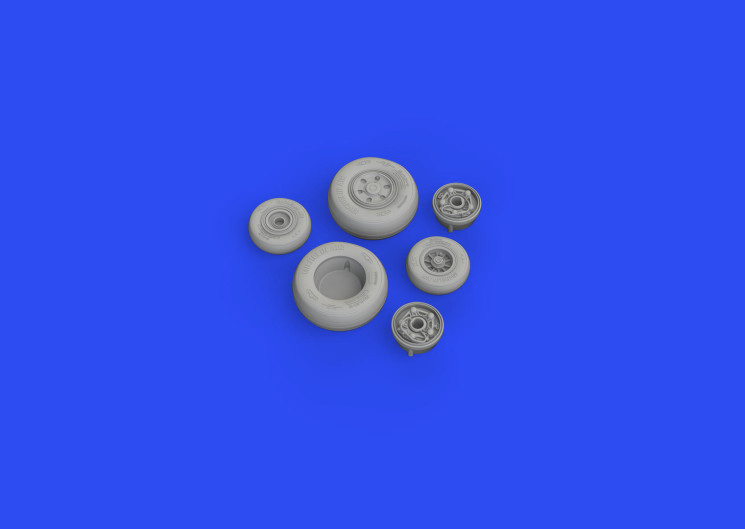 648776 F/A-18F Колеса 1/48