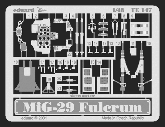 FE147 МиГ-29A Fulcrum 1/48