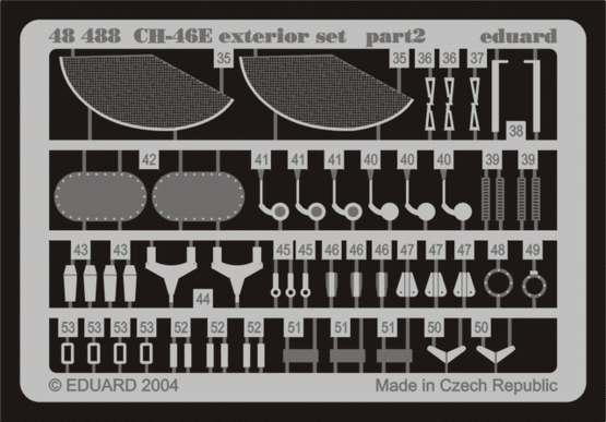 48488 CH-46E экстерьер 1/48