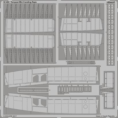 32402 Tempest Mk. II закрылки 1/32