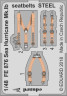 FE876 Sea Hurricane Mk. Ib стальные ремни 1/48