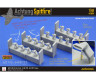648099 Spitfire - выхлопные патрубки fishtail 1/48