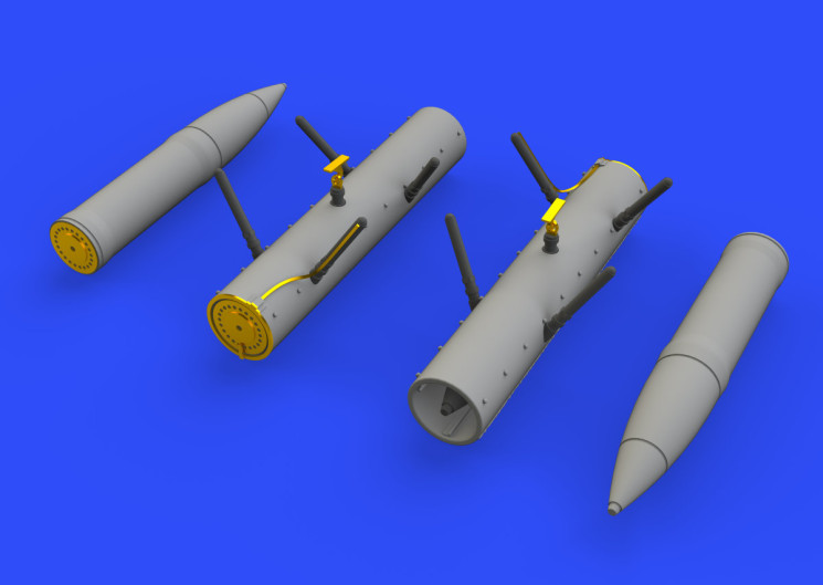 648399 Реактивна пускова установка WGr.21 до Bf 109G-6 1/48