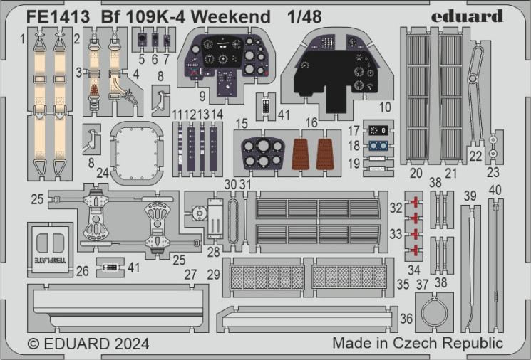 FE1413 Bf 109K-4 Weekend 1/48